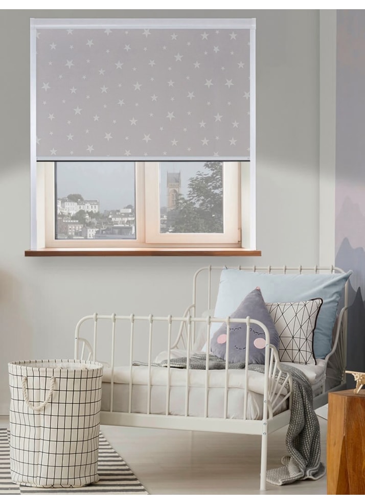 Glow In The Dark Stars Total Blackout Roller Blind