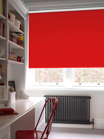 Cherryade Premium Blackout Spring Loaded Roller Blind