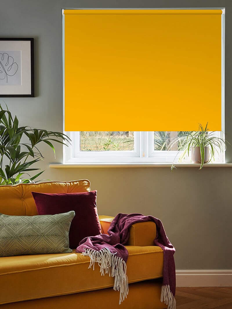 Sunrise Blackout Spring Loaded Roller Blind