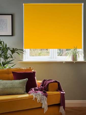 Sunrise Blackout Spring Loaded Roller Blind