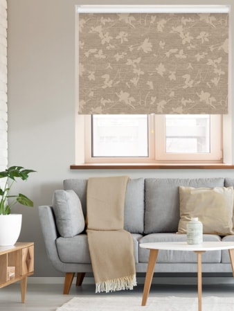 Arya Ash Cordless Spring Loaded Roller Blind