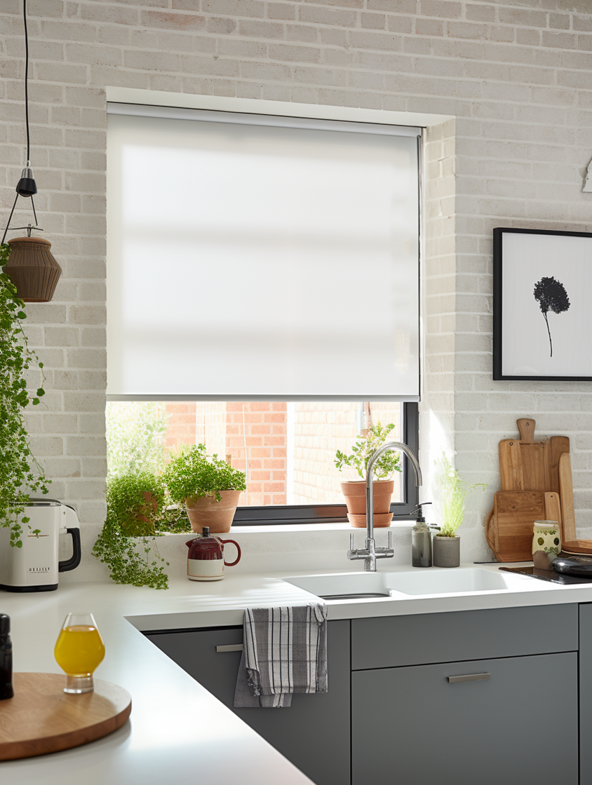 Steel 3% Openness Sunscreen Roller Blind