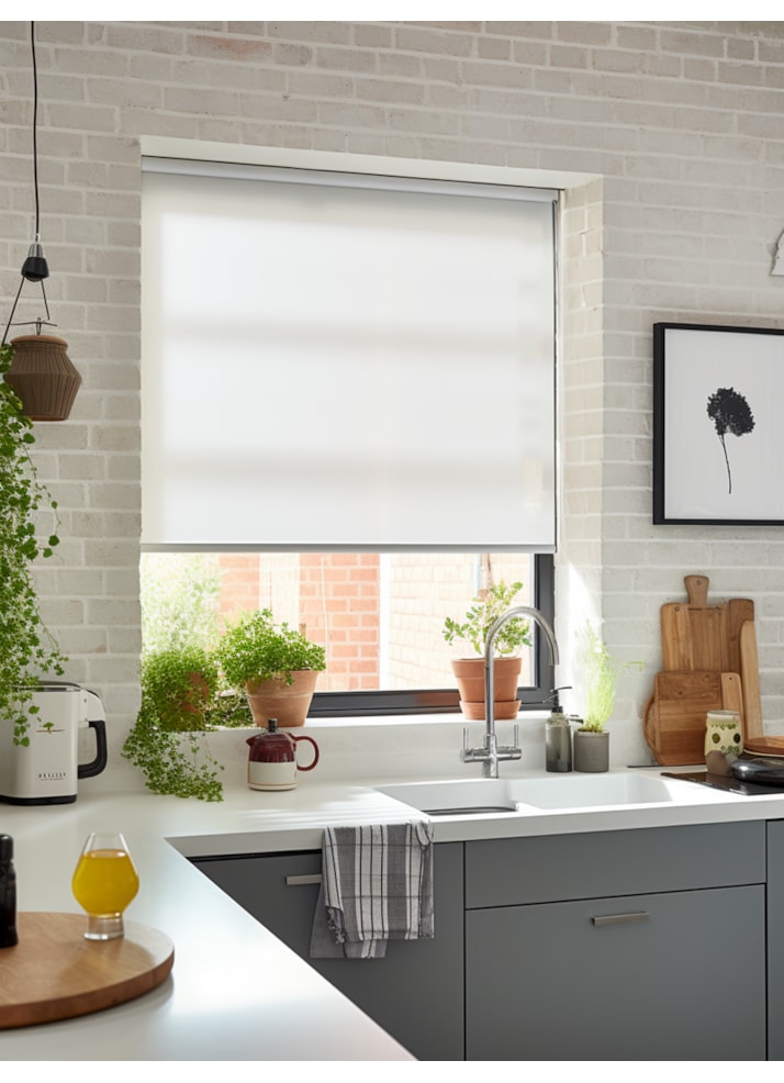 Steel 3% Openness Sunscreen Roller Blind