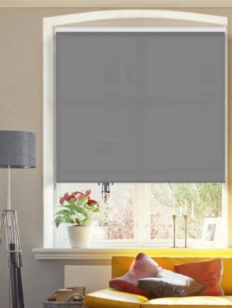 Castle Grey Extra Large Roller Blind