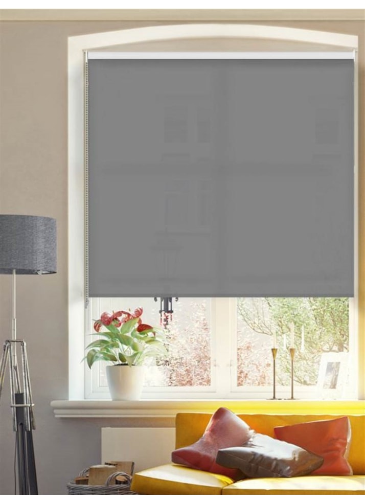 Castle Grey Extra Large Roller Blind