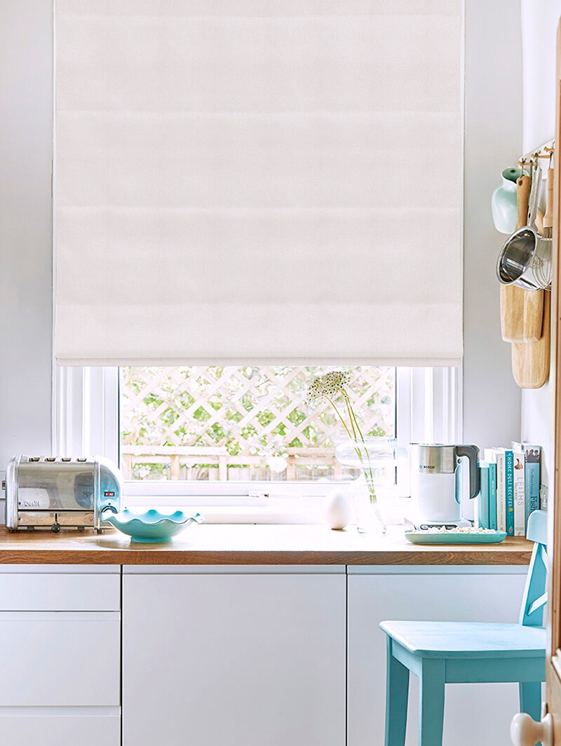 Hampton Sculpture Blackout Roman Blind