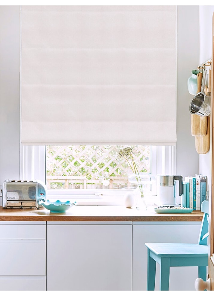 Hampton Sculpture Blackout Roman Blind