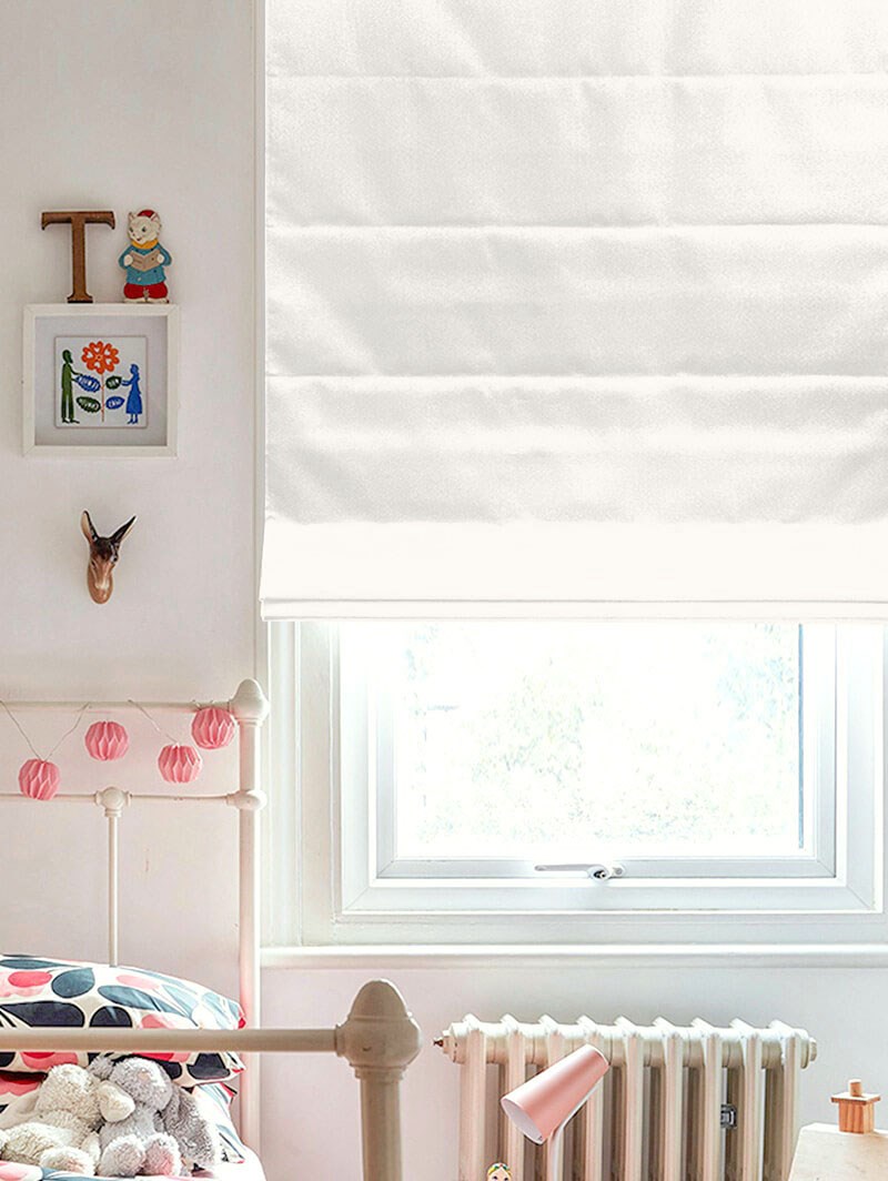 Manhattan Off White Roman Blind