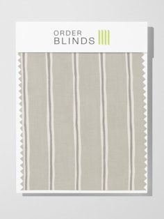 Rowing Stripe Flint Roman Blind