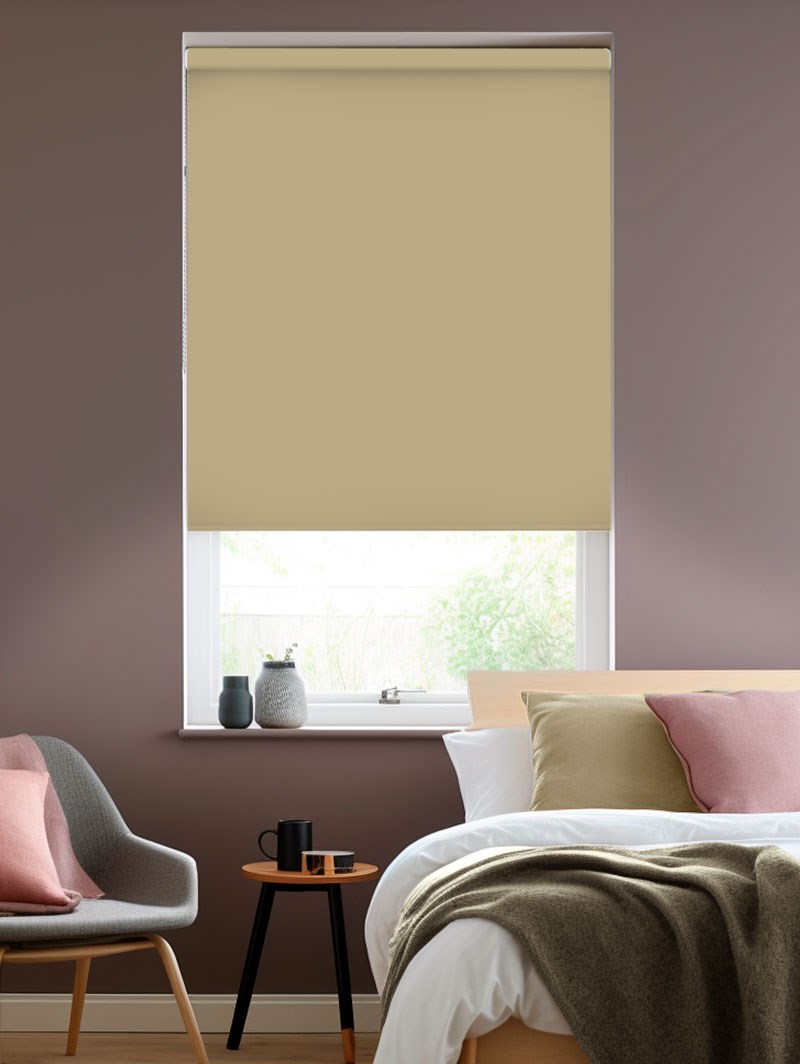 Sand Dune Blackout Thermal Roller Blind