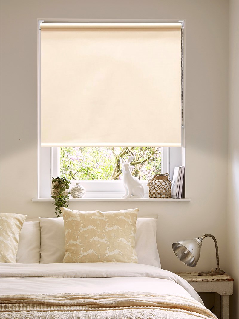 Sandstone Cream Thermal Roller Blind