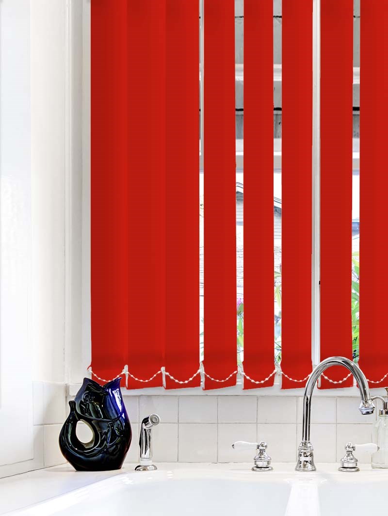 Scarlet Waterproof 89mm Vertical Blind