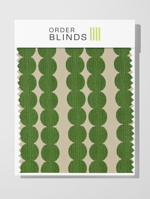 Segments Emerald Roman Blind