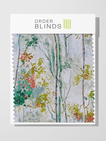 Silver Birch Willow Roman Blind