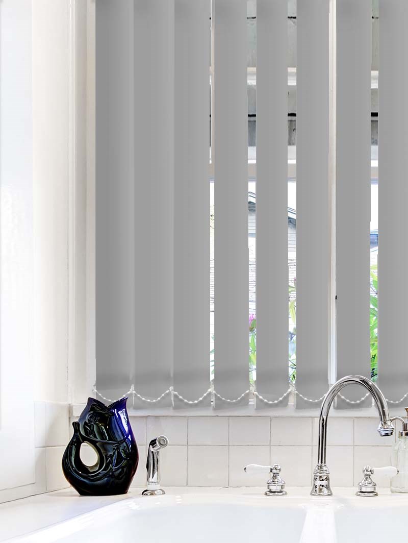 Steel Wool Waterproof 89mm Vertical Blind