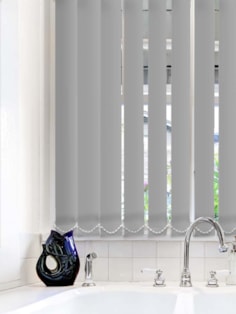 Steel Wool Waterproof 89mm Vertical Blind