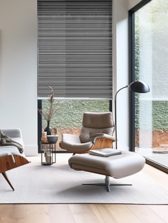 Stratus Black Roller Blind