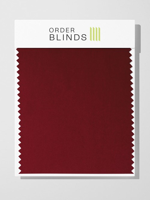 Sunningdale Claret Roman Blind