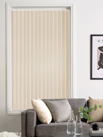 Mushroom Blackout 89mm Vertical Blind Replacement Slats