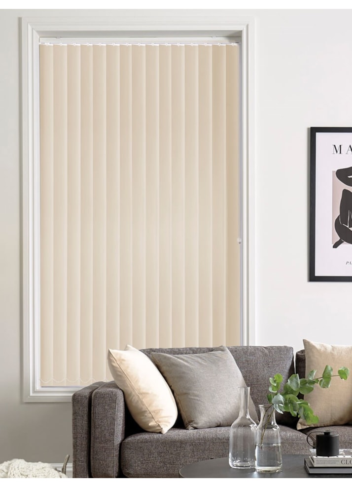 Mushroom Blackout 89mm Vertical Blind Replacement Slats