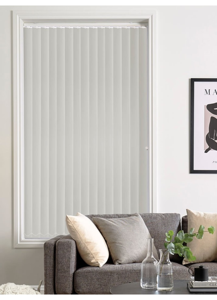 Pebble Blackout 89mm Vertical Blind Replacement Slats