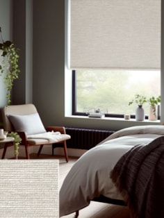 Tokyo Taupe Blackout Thermal Roller Blind