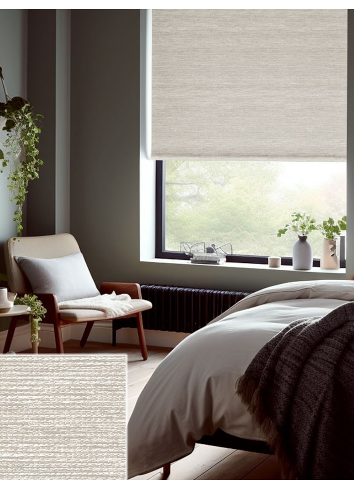 Tokyo Taupe Blackout Thermal Roller Blind