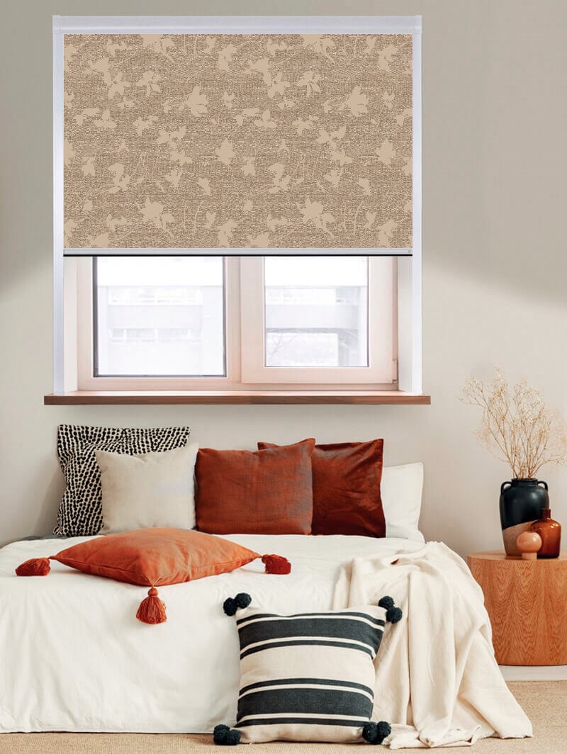 Arya Ash Total Blackout Roller Blind