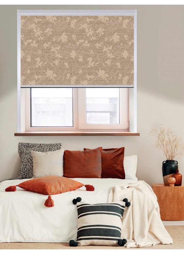 Arya Ash Total Blackout Roller Blind