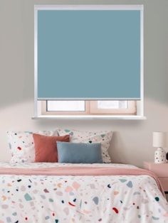 Classic Coastal Shores Total Blackout Roller Blind