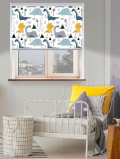 Designer Dinos Total Blackout Roller Blind