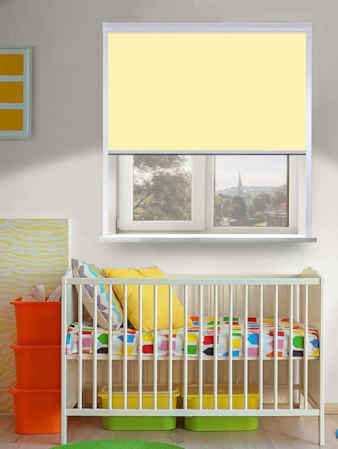 Thermal Plus Lemon Meringue Total Blackout Roller Blind