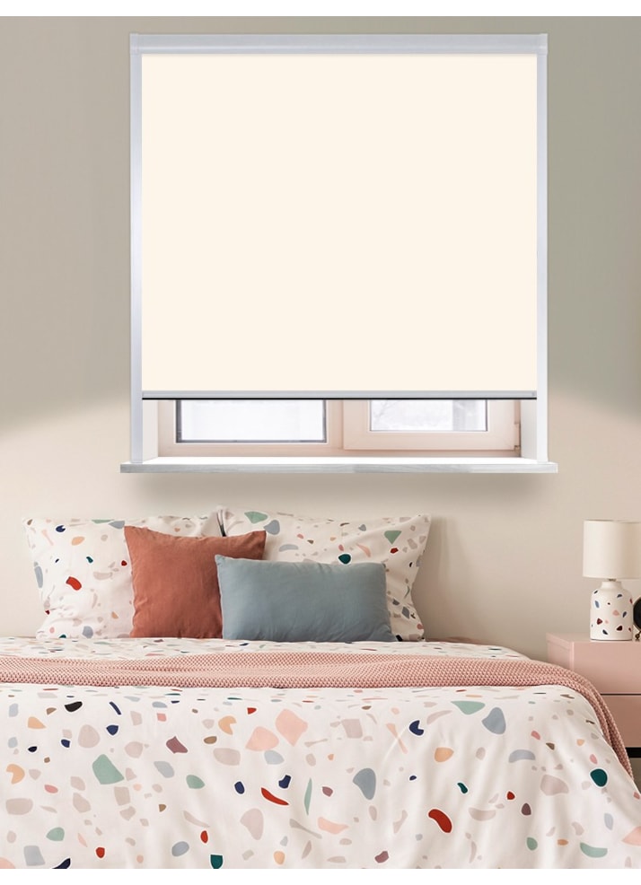 Thermal Plus Palest Grey Total Blackout Roller Blind