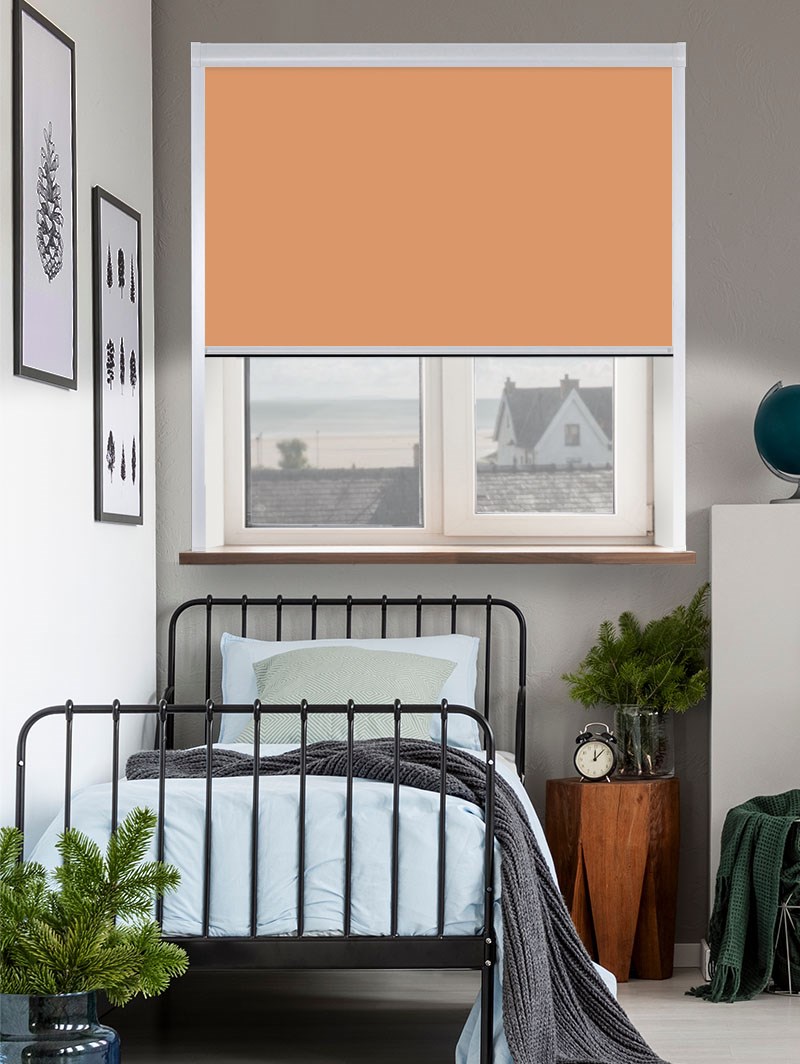 Thermal Plus Terracotta Total Blackout Roller Blind