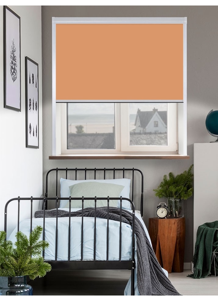 Thermal Plus Terracotta Total Blackout Roller Blind