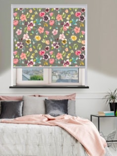 Wildflower Dusk Total Blackout Roller Blind