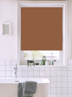 Tree Trunk Bathroom Roller Blind