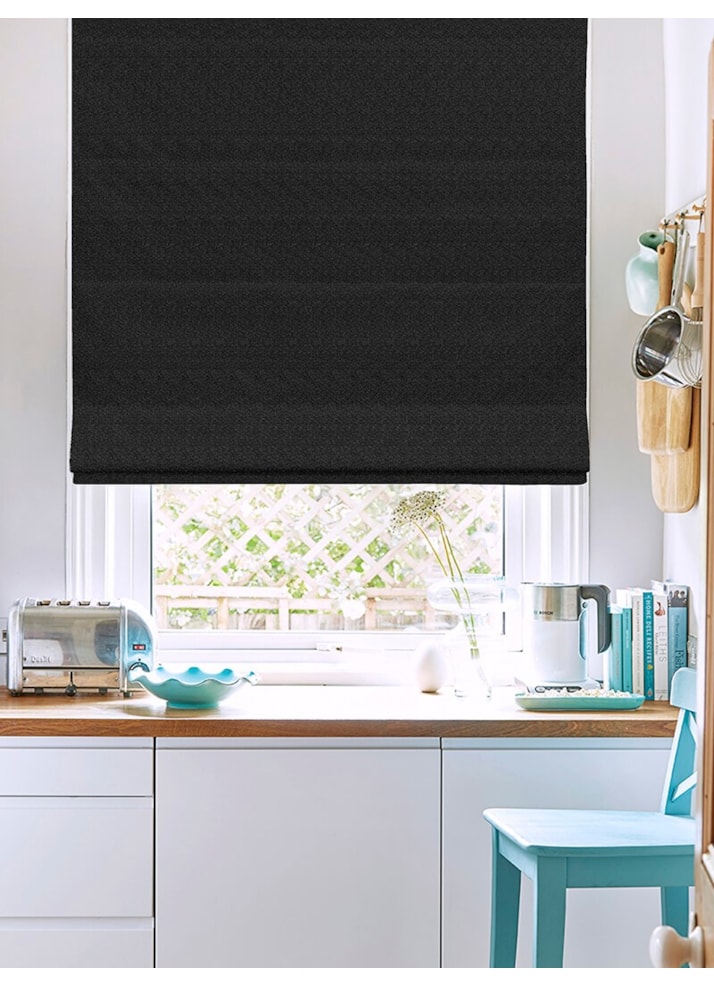 Tribeca Crow Blackout Roman Blind