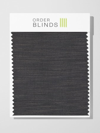 Tussah Anthracite Roman Blind