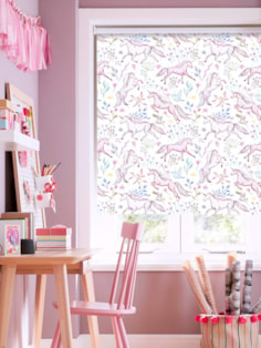 Unicorn Meadow Blackout Roller Blind