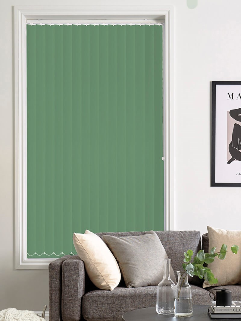 Gardeners Green Blackout 89mm Vertical Blind Replacement Slats