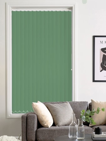 Gardeners Green Blackout 89mm Vertical Blind Replacement Slats