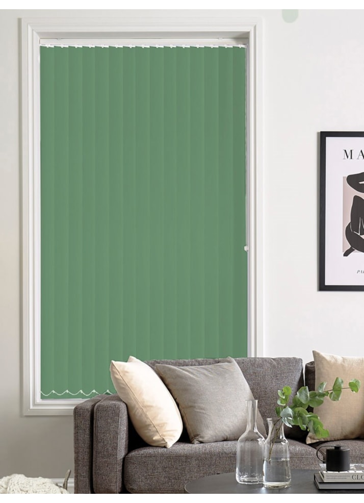 Gardeners Green Blackout 89mm Vertical Blind Replacement Slats