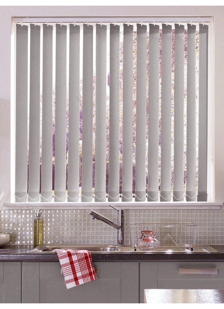 Chrome Daylight 89mm Vertical Blind Replacement Slats