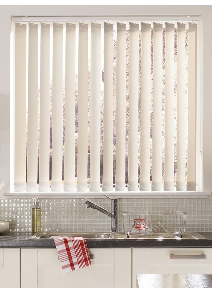 Parchment Daylight 89mm Vertical Blind Replacement Slats