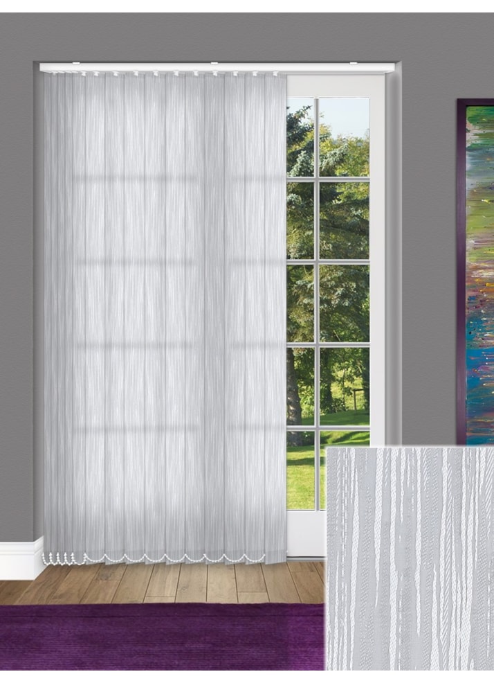 Birch Mist 89mm Daylight Vertical Blind