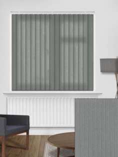 Candy Stripe Graphite 89mm Daylight Vertical Blind