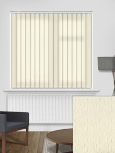 Equi Cream 89mm Daylight Vertical Blind