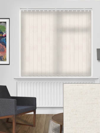 Harvest Natural 89mm Daylight Vertical Blind