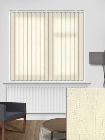 Rope Cream 89mm Daylight Vertical Blind